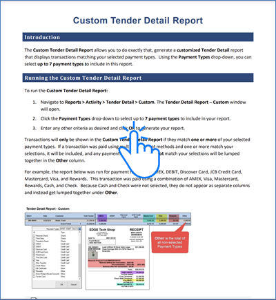 CustomTenderDetailReport