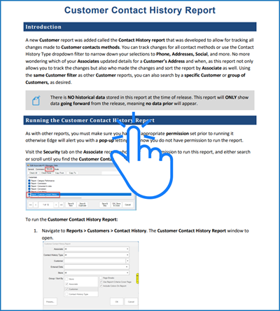 ContactHistoryreport