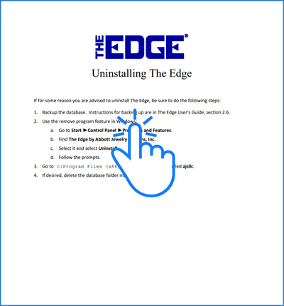 UninstallingTheEdge