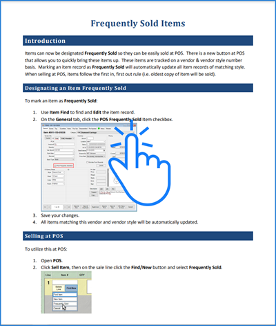 FrequentlySoldItems